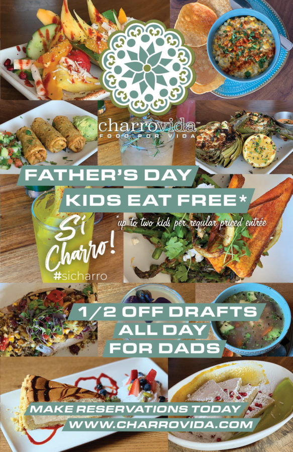 Father's Day 2019 - 1.2 off drafts all day for dads / Kids Eat Free*

*up to two kids per regular priced entrée